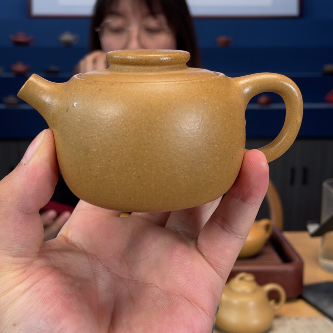 【闪购商品】紫砂黄金段矮巨轮