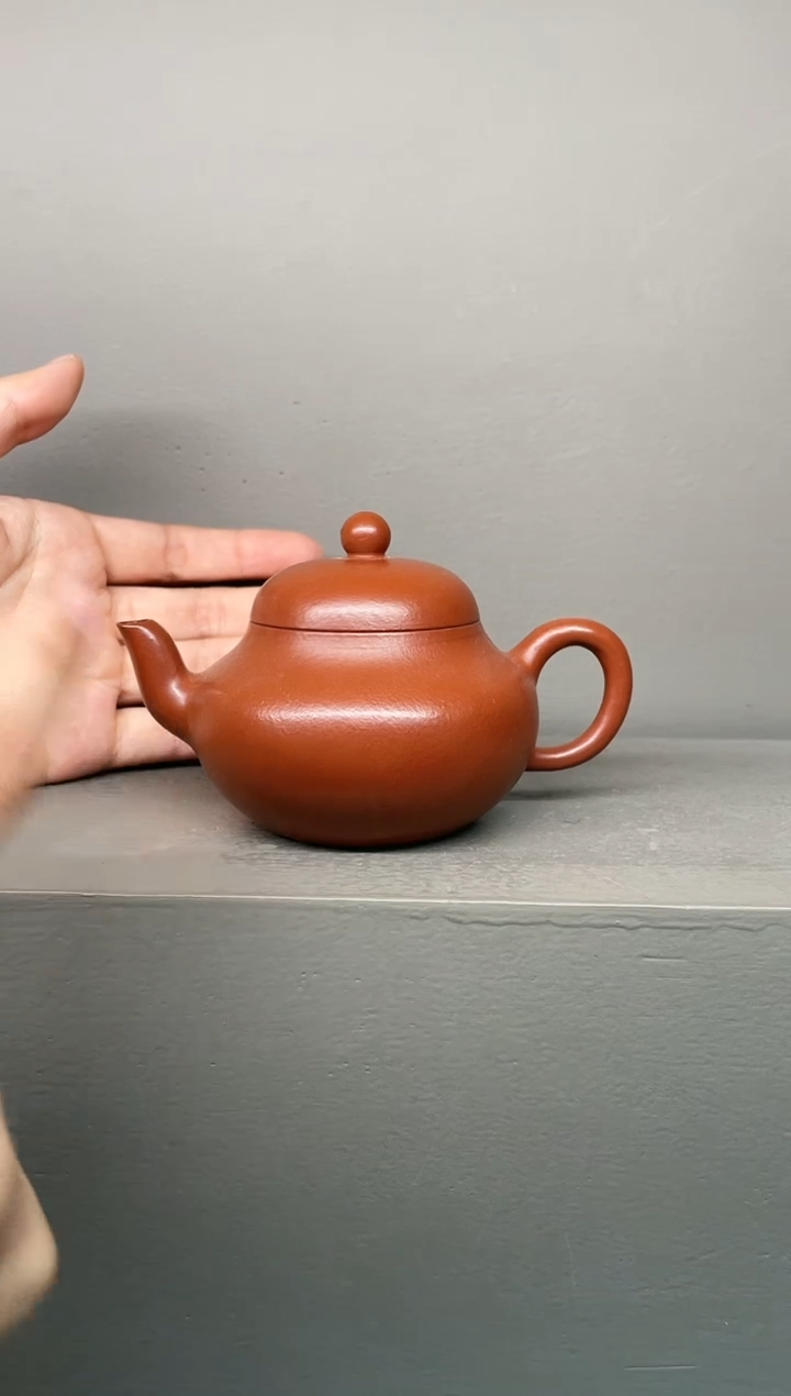 【闪购商品】紫砂茶壶朱泥 全手梨形壶