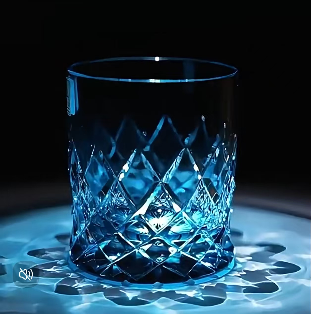 江户切子手工杯祖母绿高端定制款菱格纹洋酒果汁杯高端礼物礼品