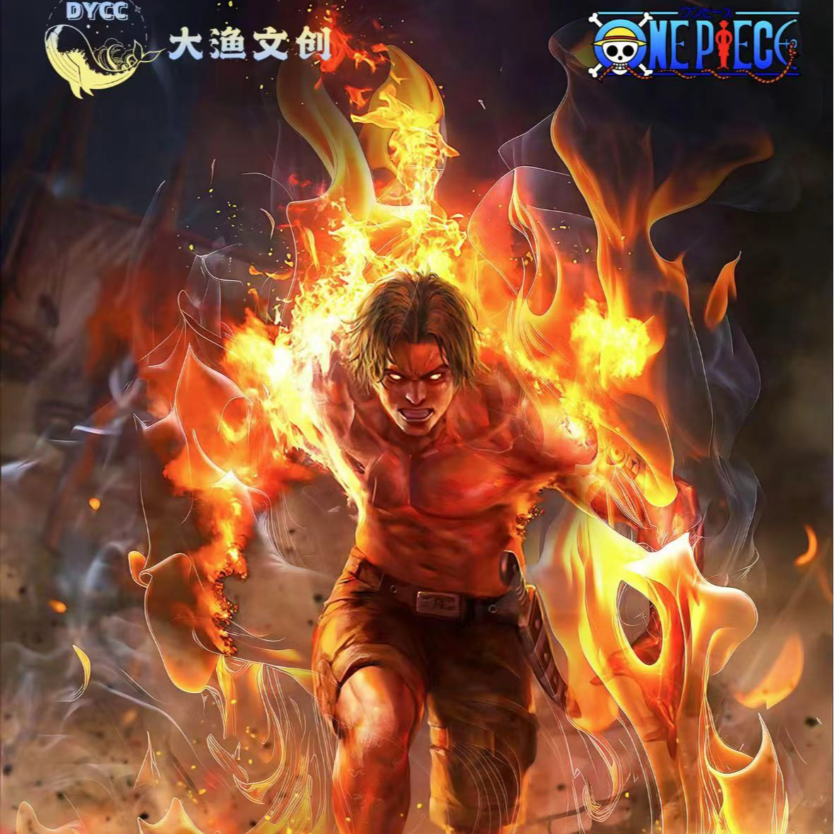 大渔文创《海贼王·燃烧之血》限量盲盒卡牌（盲盒产品）