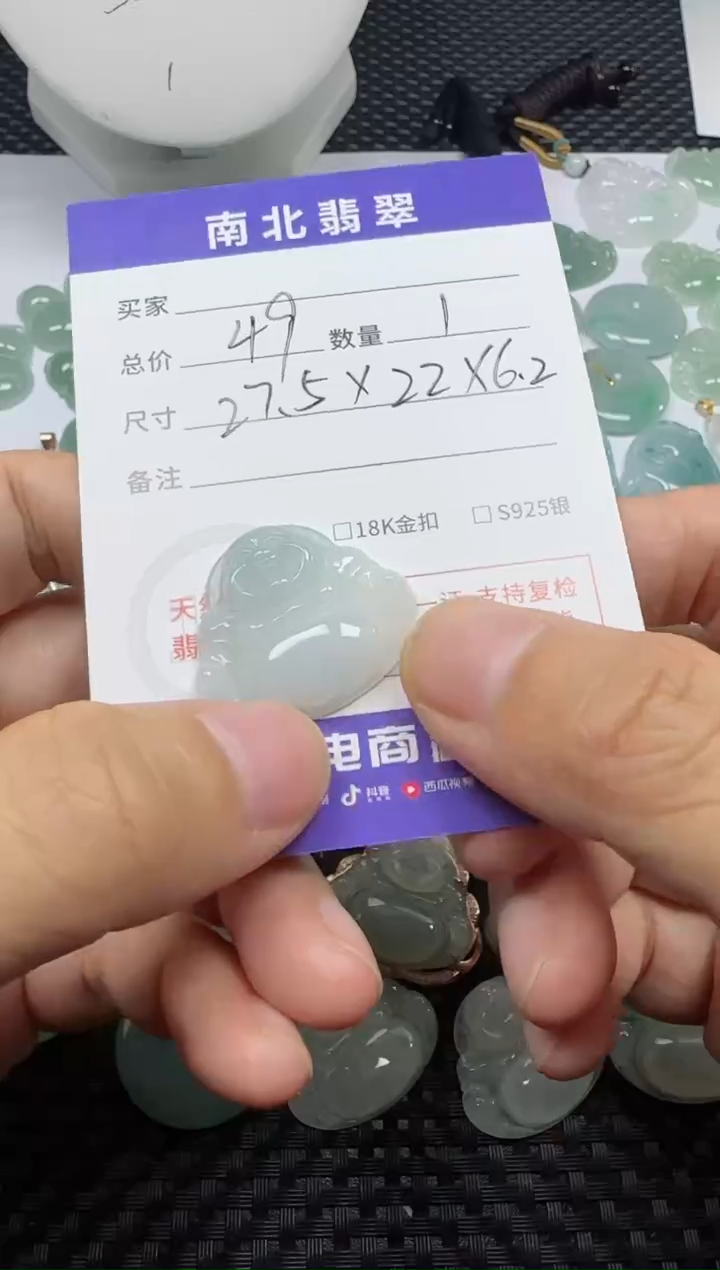 【闪购商品】翡翠颈饰未镶嵌
