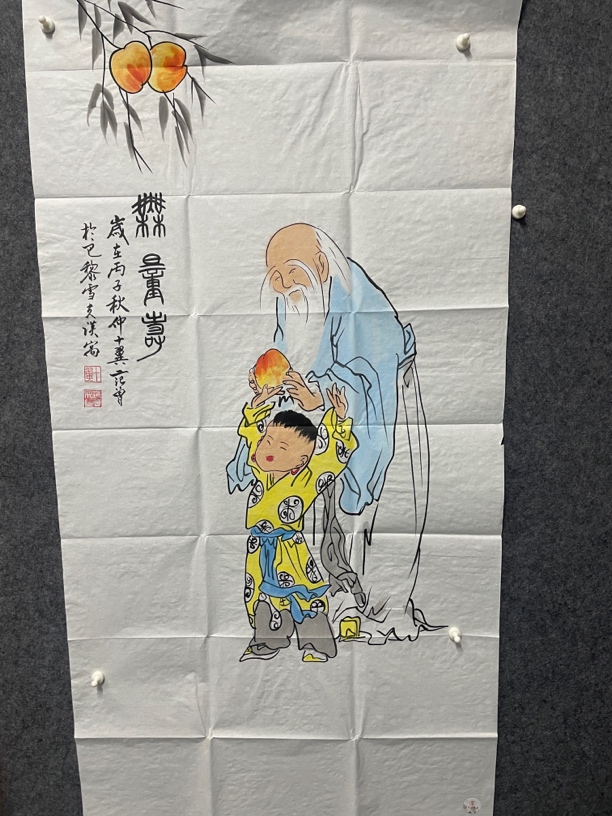 老师精品手绘画作008