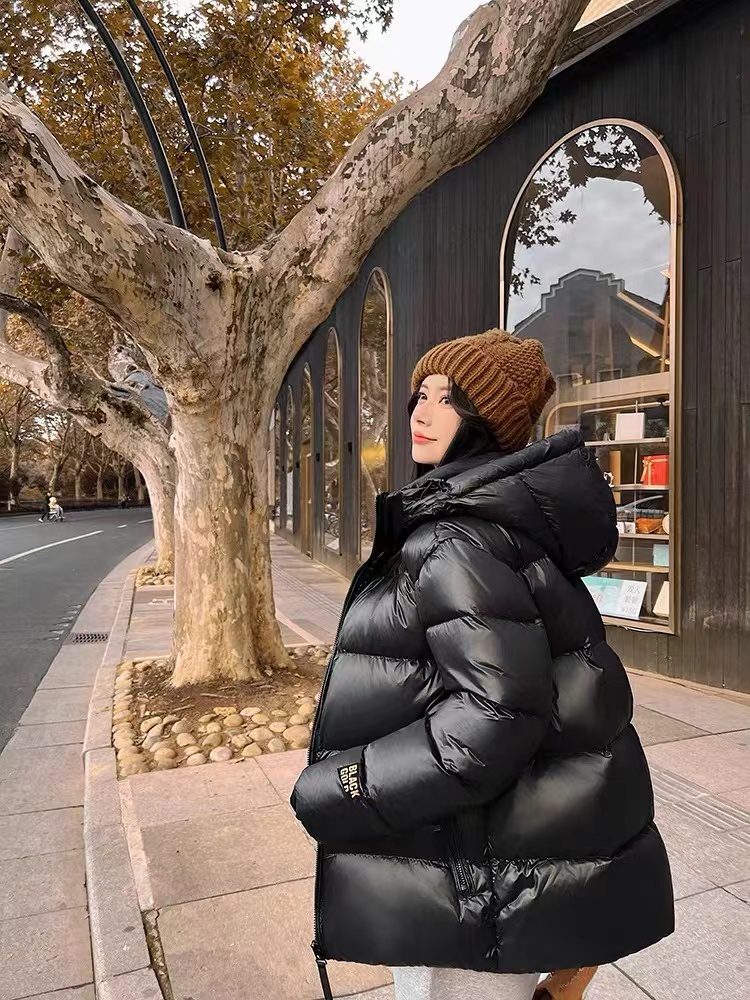 冬季加厚棉衣连帽棉服情侣保暖外套9956