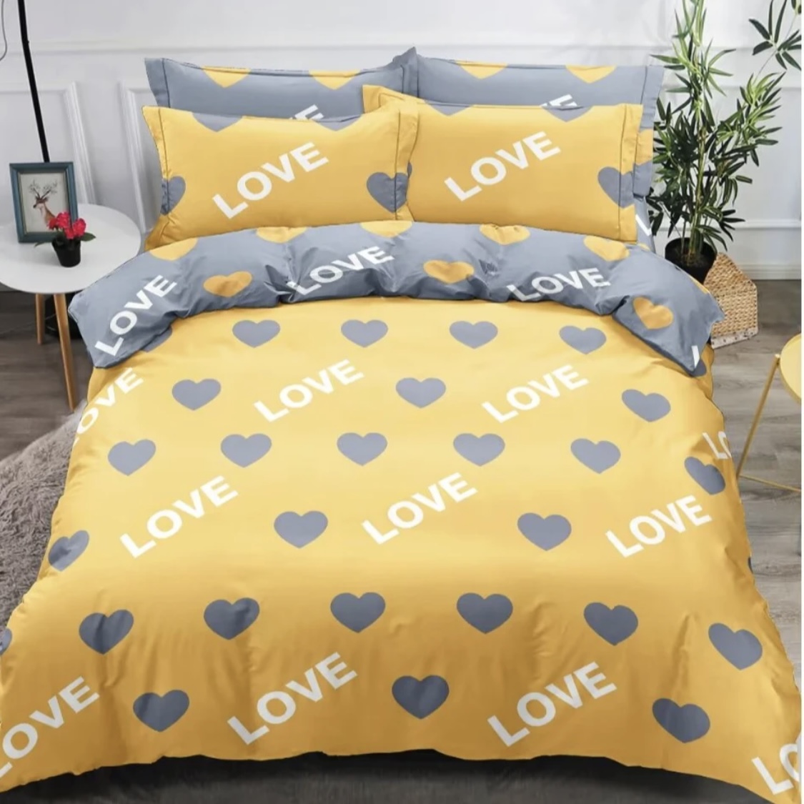 秋冬加厚加密斜纹大床单200×230柔软亲肤保暖【心愿-黄】