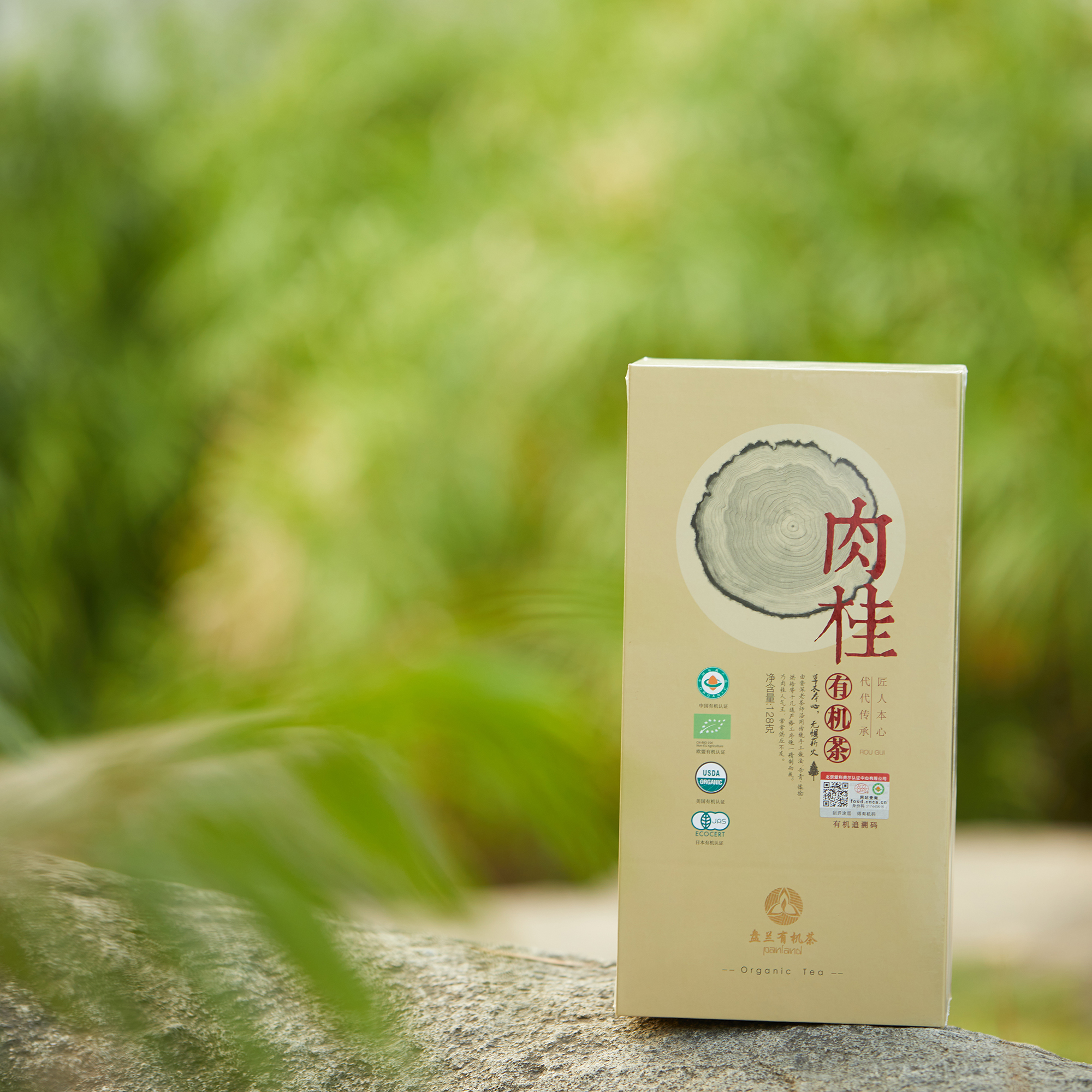 盘兰茶业匠人本心肉桂福建高山有机乌龙茶岩茶礼盒装128g