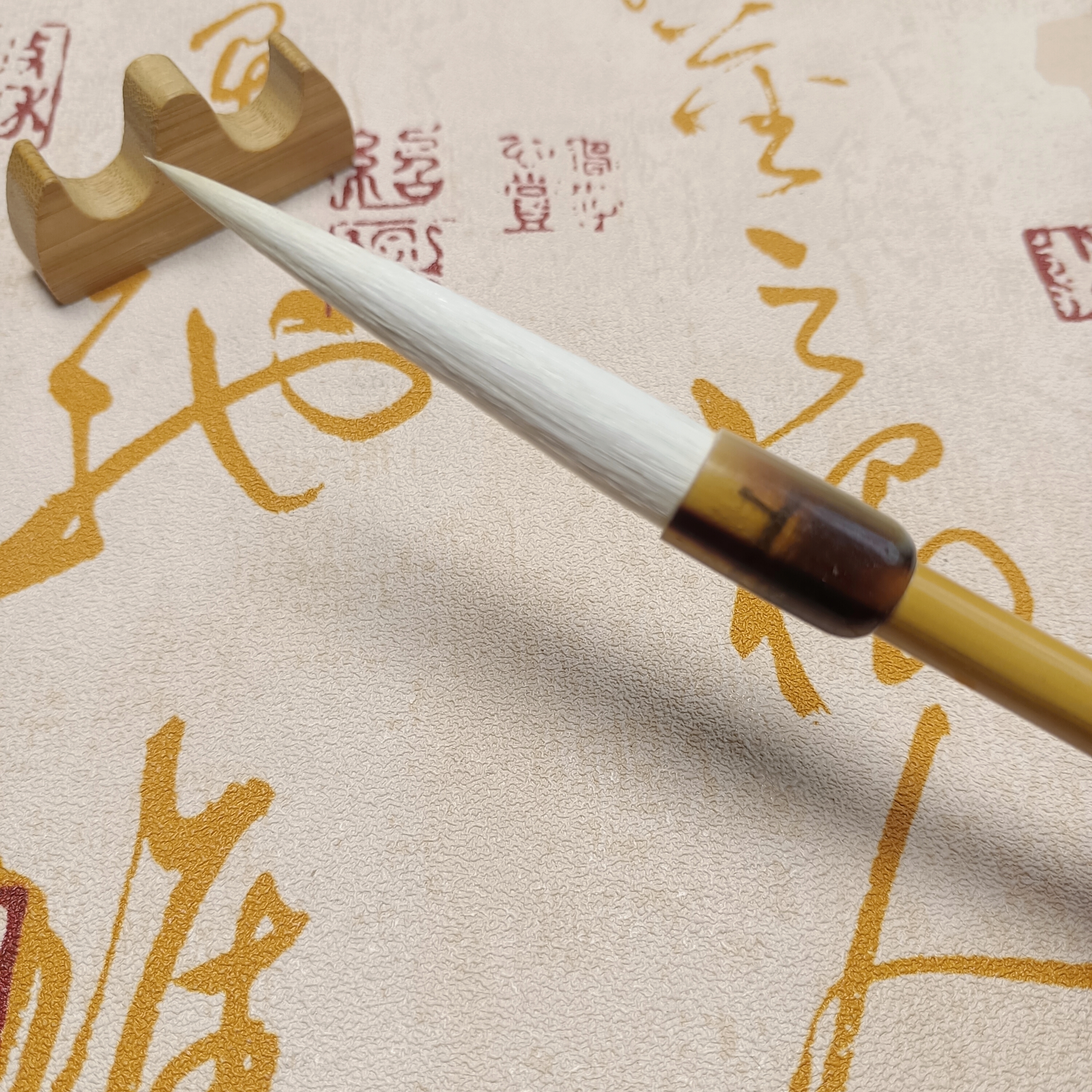 长峰羊毫出锋7.5口径1.2篆书隶书