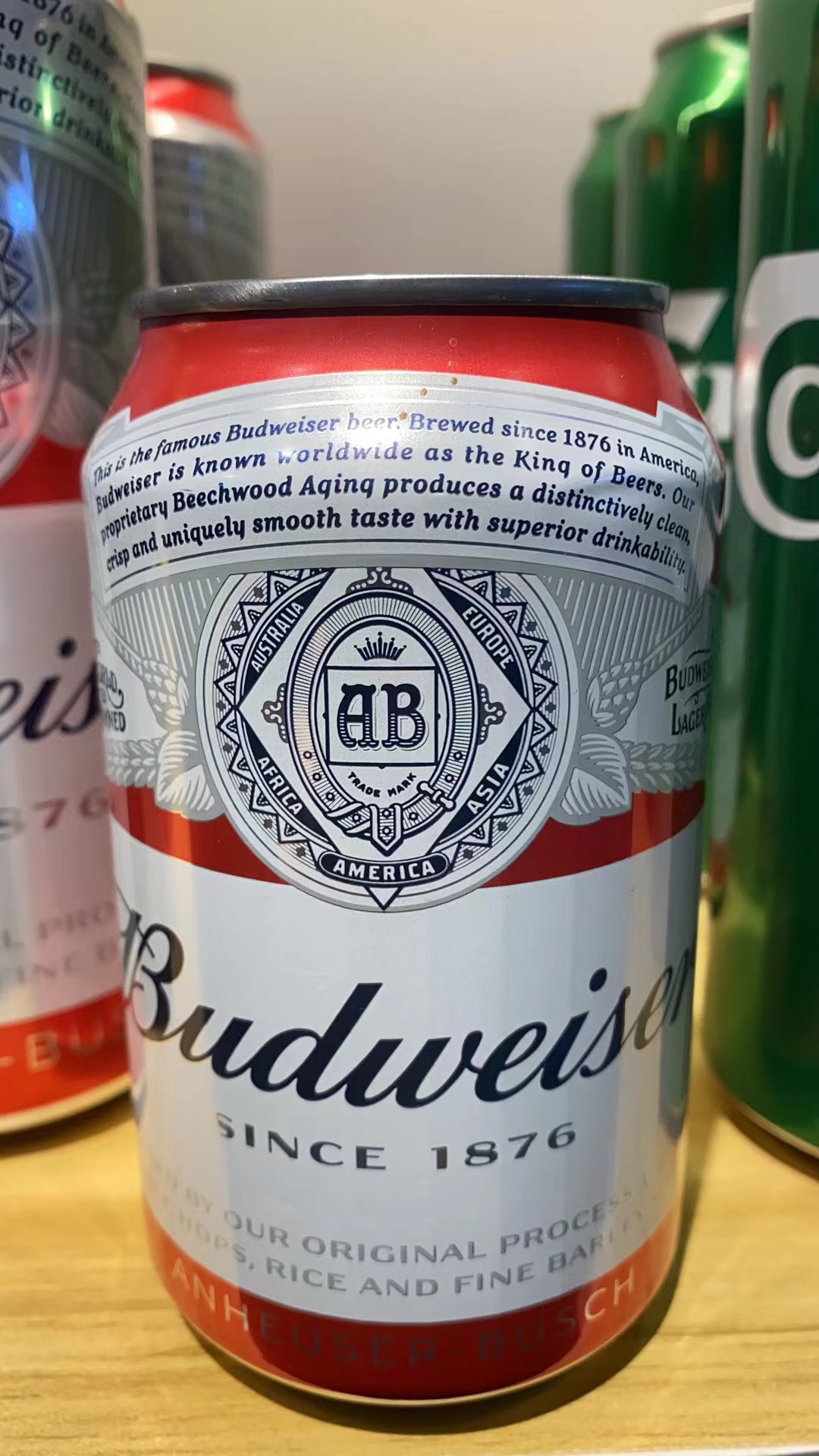 Budweiser/百威啤酒330ml罐