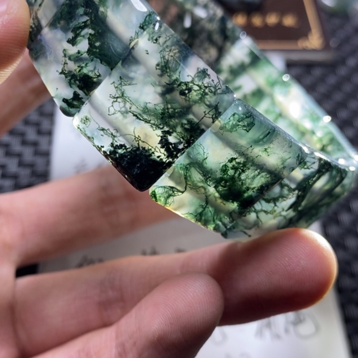【闪购商品】玛瑙/玉髓手链未镶嵌东****7