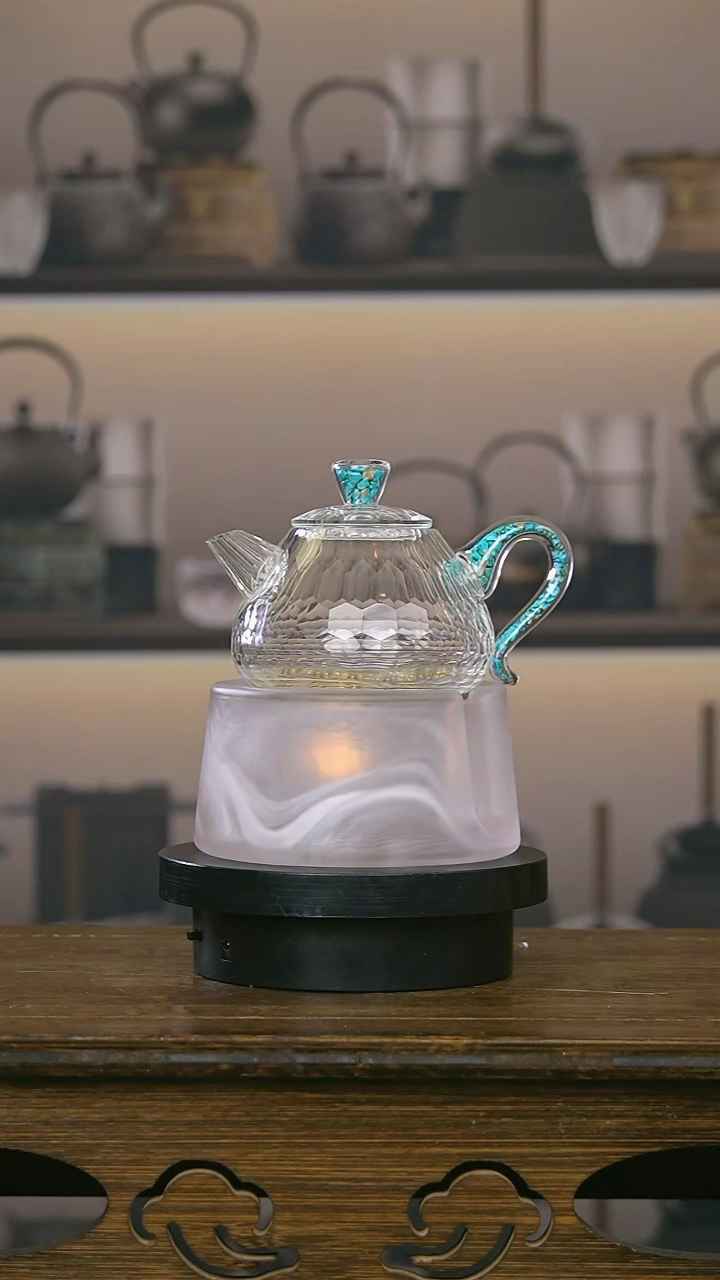 【闪购商品】水晶茶壶（拍下备注颜色）