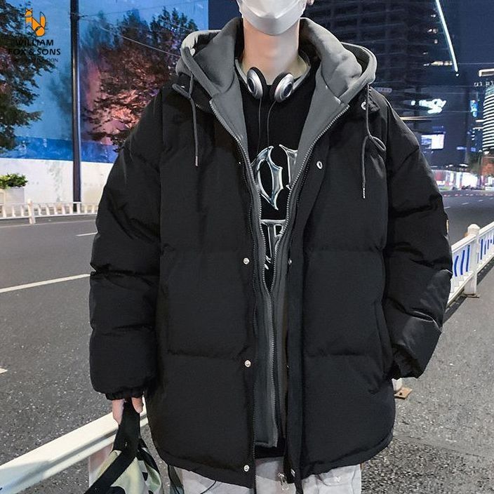 波司断码羽绒羽绒服羽绒袄子男士秋冬季款加绒加厚男生面包冬天装
