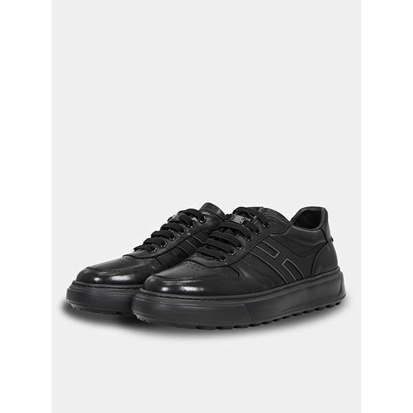 CND卡纳狄尔男装2025秋冬季新品牛垫高端镂空H型舒适牛皮休闲板鞋