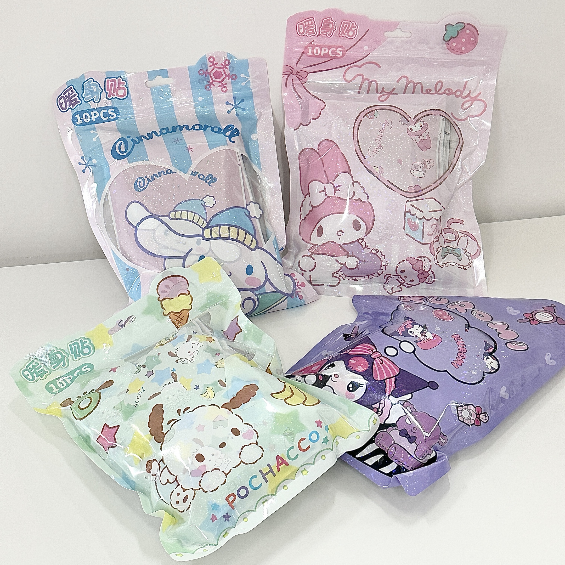 三丽鸥授权可爱凯蒂猫kitty自发热保暖身贴玉桂狗库洛米美乐蒂