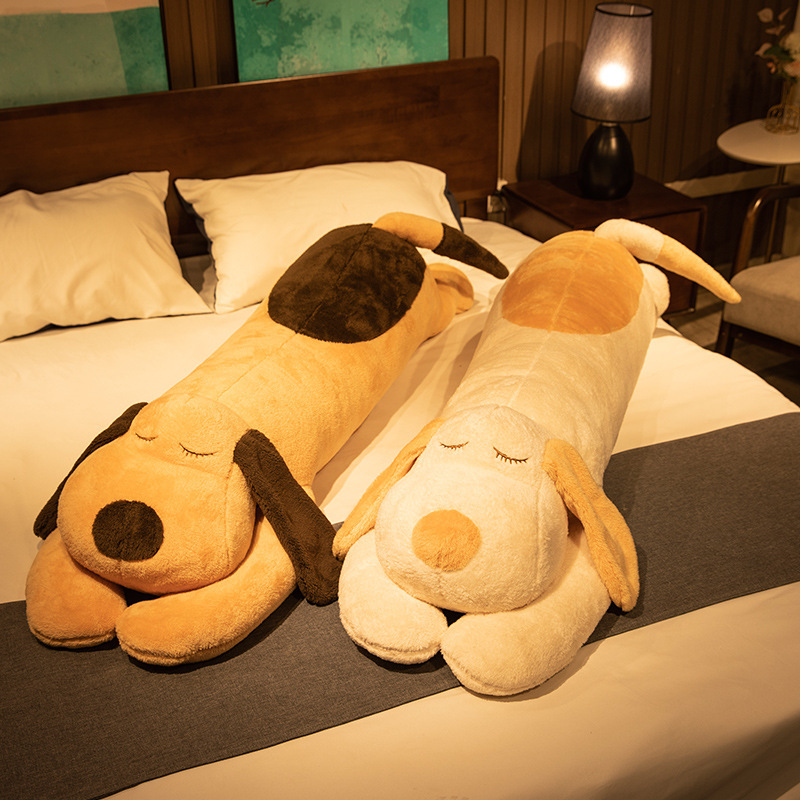 全长1.3米趴趴狗公仔娃娃可爱毛绒玩具可拆洗男女款睡觉抱枕床上
