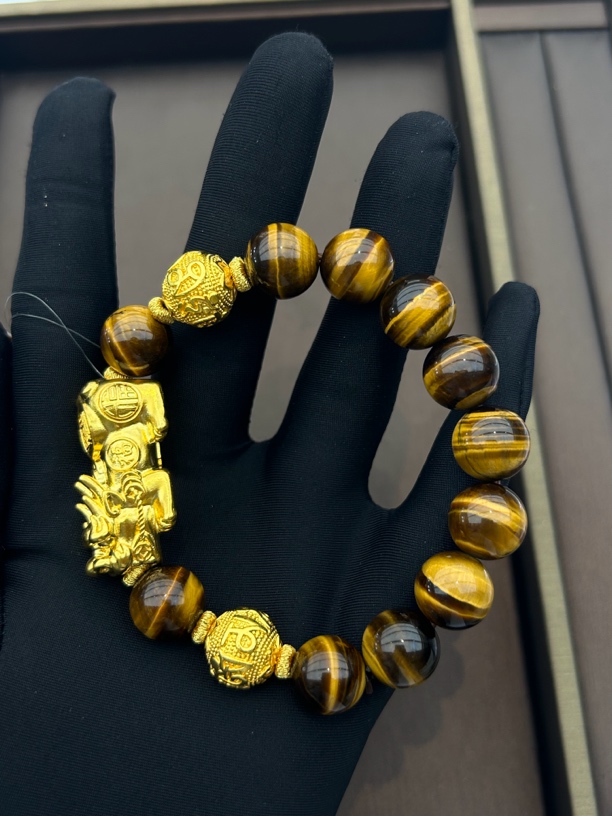 足银手链 足银男士貔貅厚包工艺足银经典女款