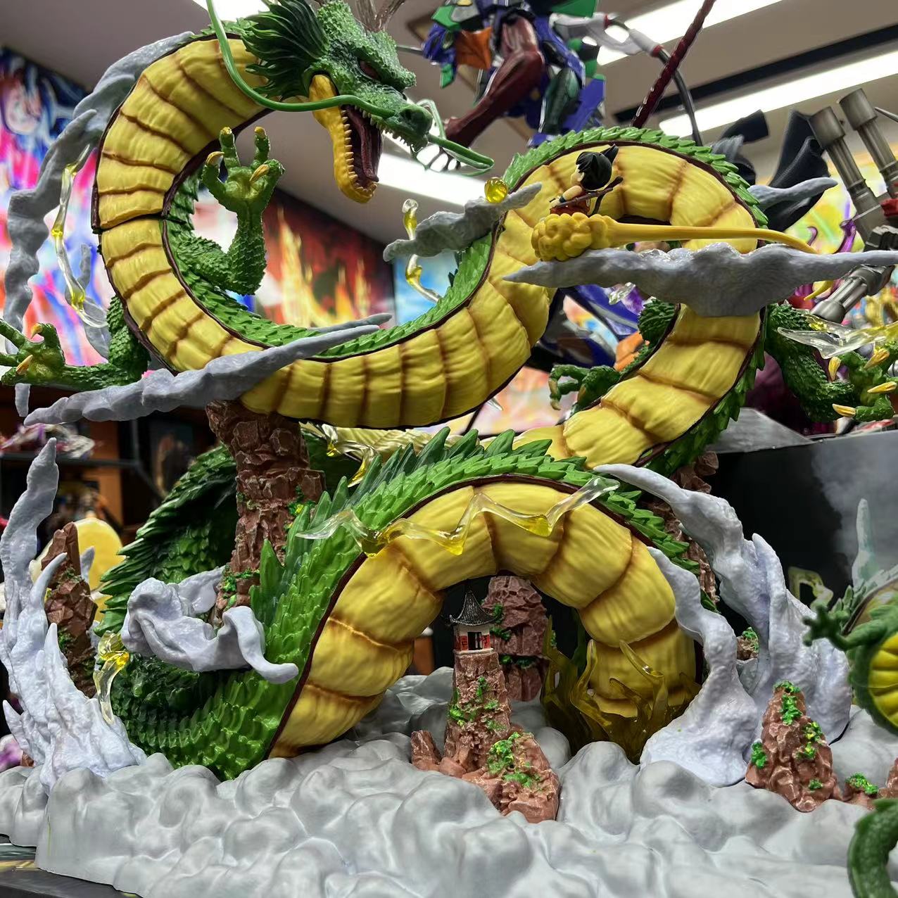 【福利送定制彩盒】七龙珠 神龙与小悟空 许愿龙特效性价比