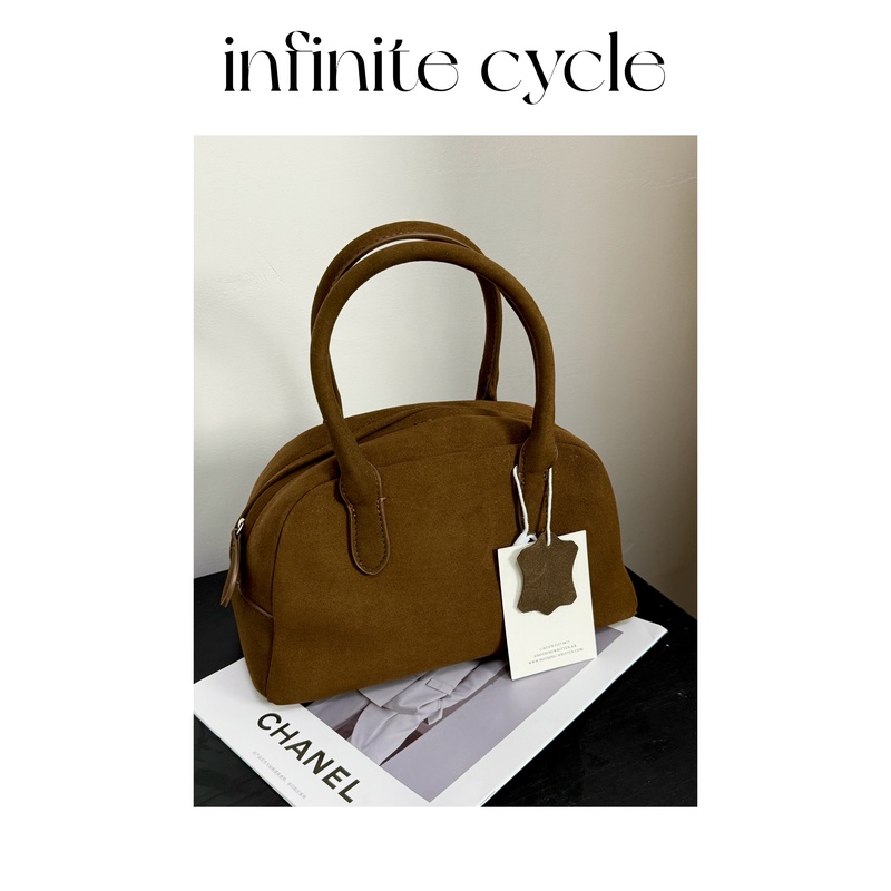 【1077】infinite cycle小众百搭秋日落叶手提包