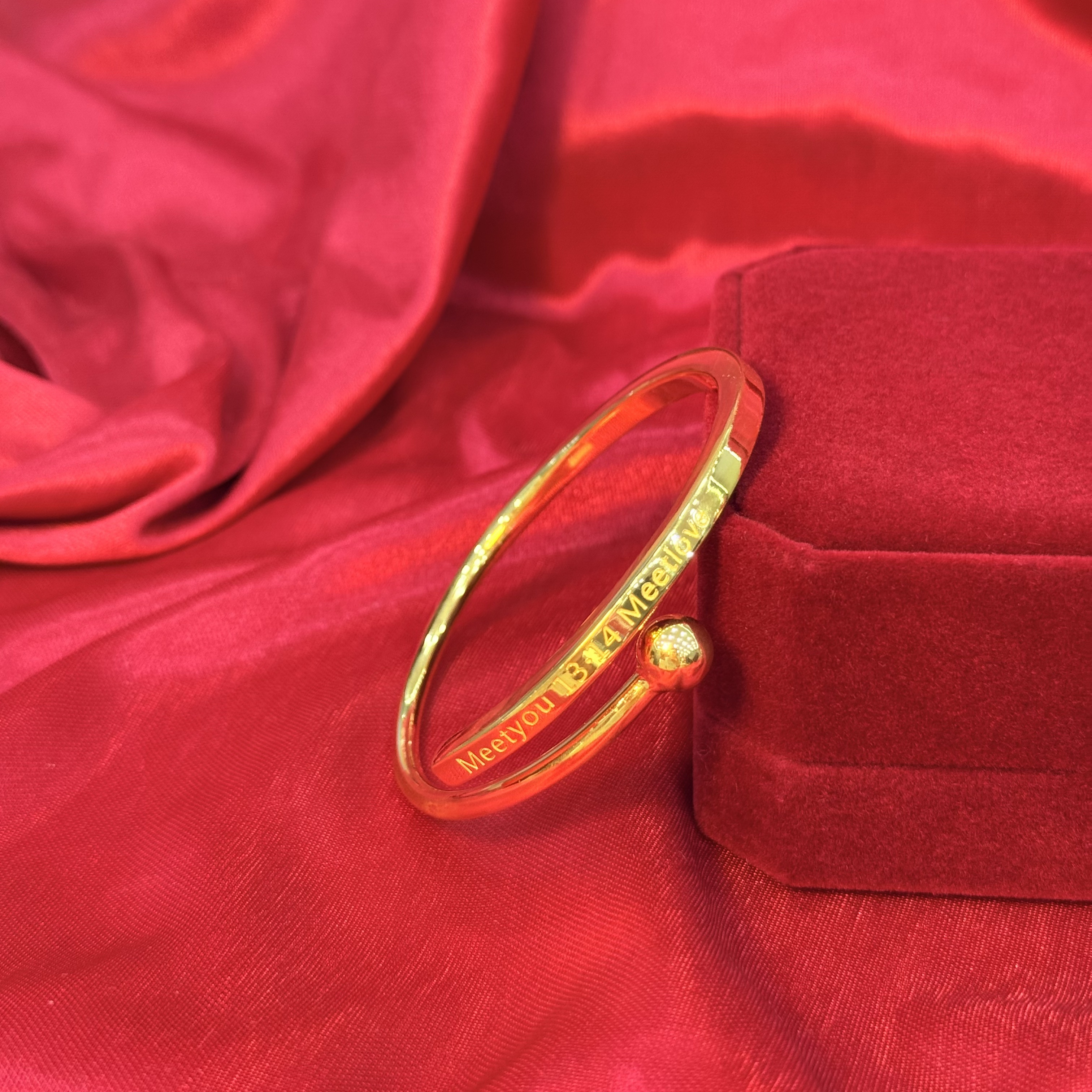 足银手镯 遇见手镯开口时尚百搭总重28.96g