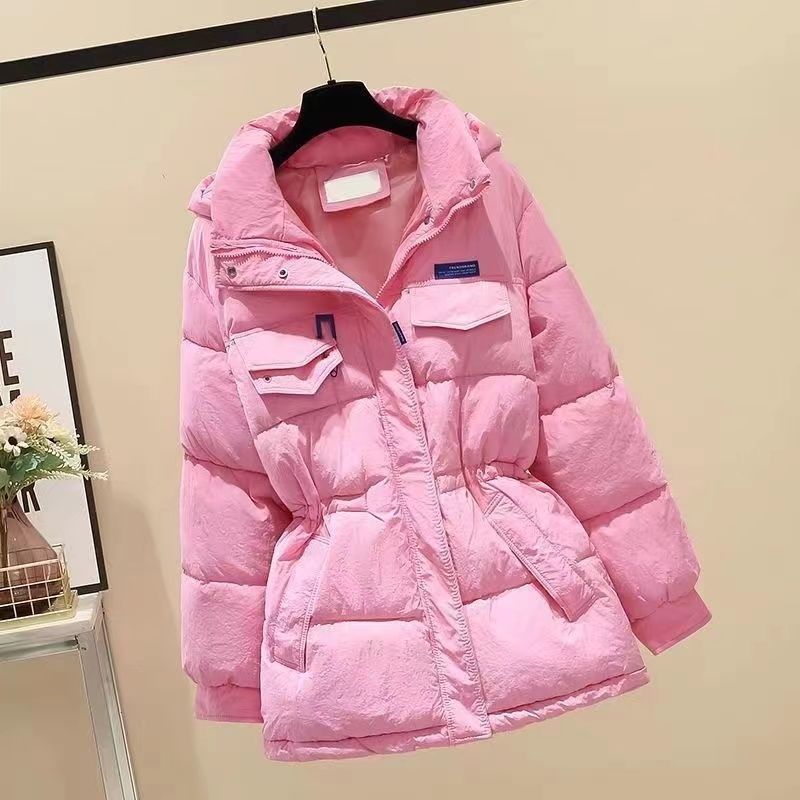 羽绒羽绒服女中长款2023冬季新款韩版显瘦小个子收腰羽绒服外
