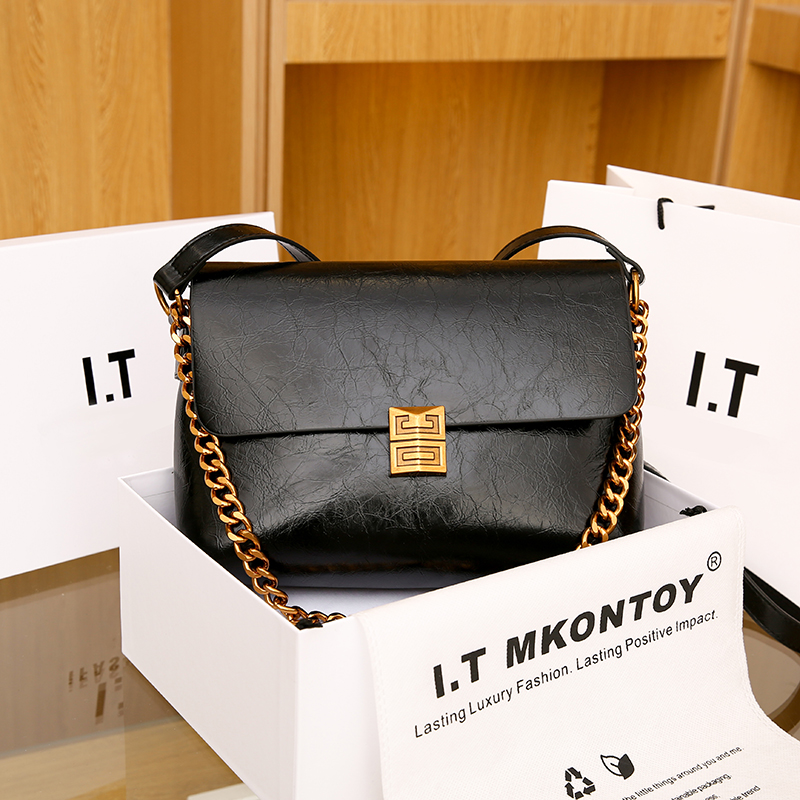 【长25宽9高18】【小谷哥皮具】GP1736高级感新款时尚单肩包【无礼盒】