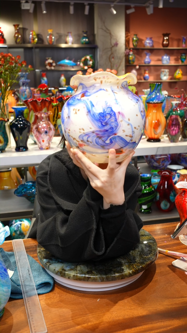 【闪购商品】手作精工花器一级色料，空运包邮，送货上门