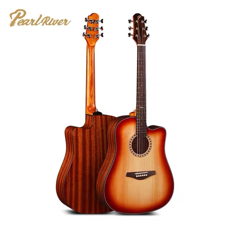 珠江吉他民谣吉他S50-DC面单小型初学者入门演奏学生男女进阶推荐