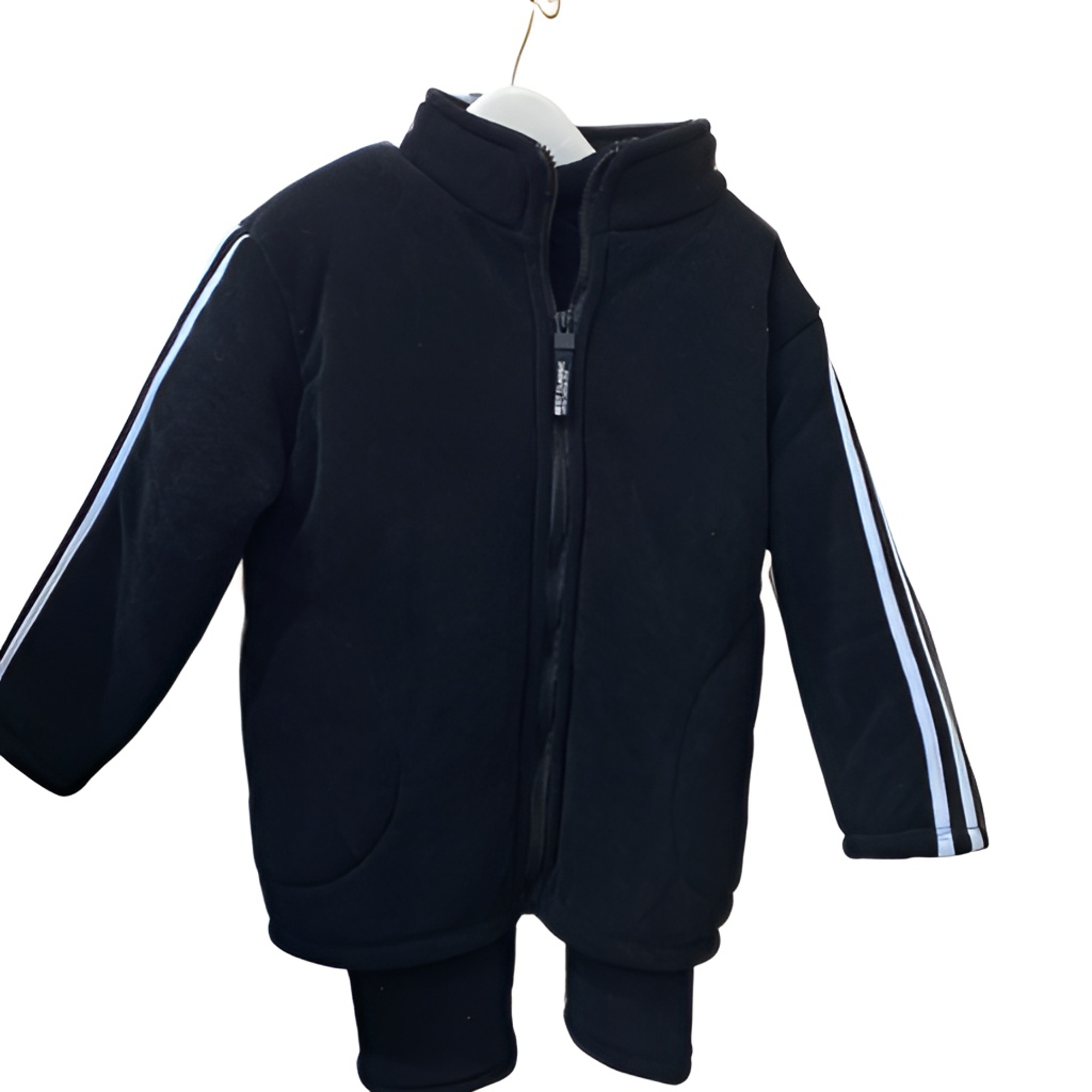 [暖暖家]儿童冬三层加绒加厚睡衣家居服简约