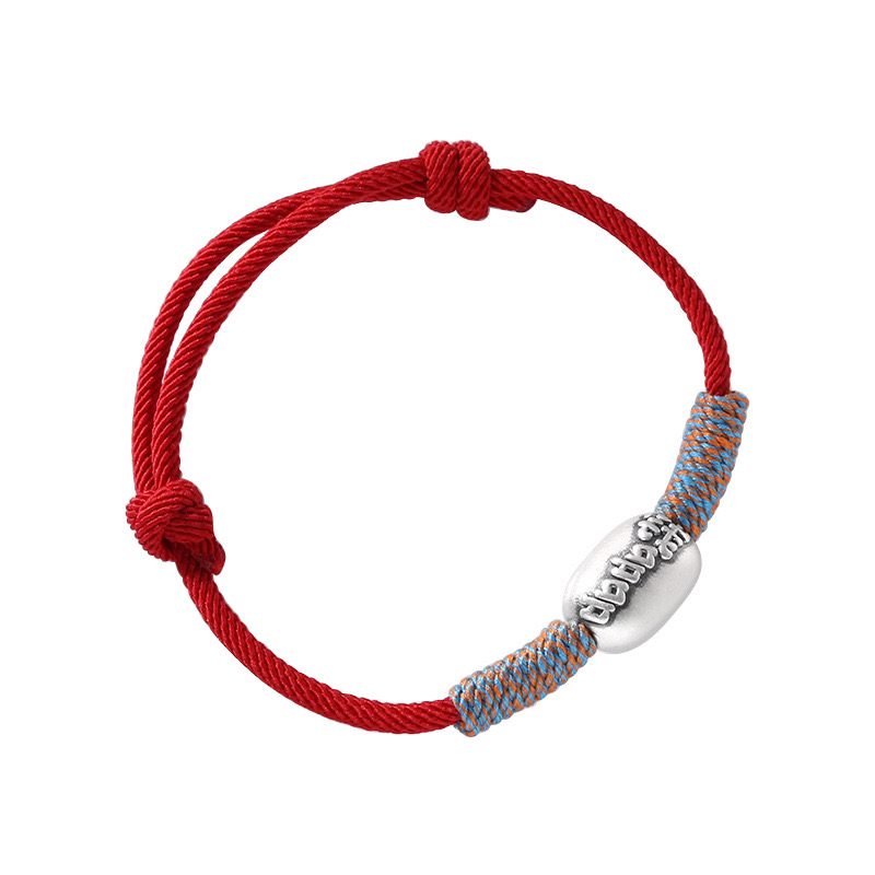 足银手链 999足银钱多多手链 小众设计手工DIY情侣必备可调节