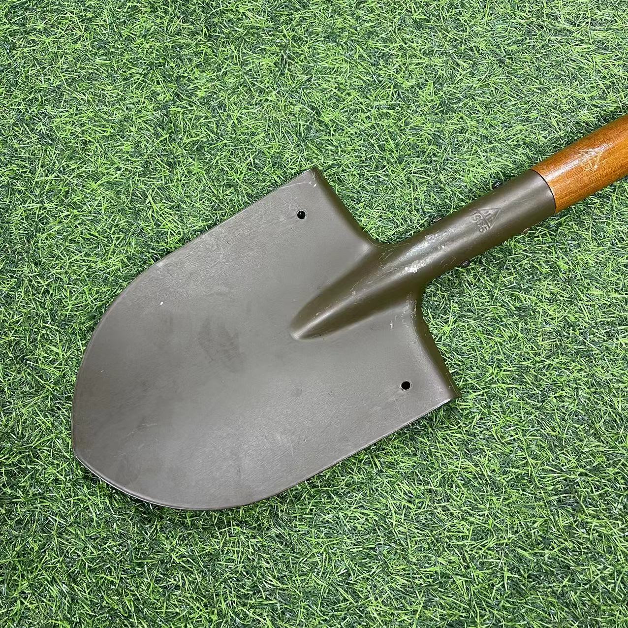 年代库存老货户外工冰铲车载钓鱼园林农用赶海铁锹铲子铁铲园艺