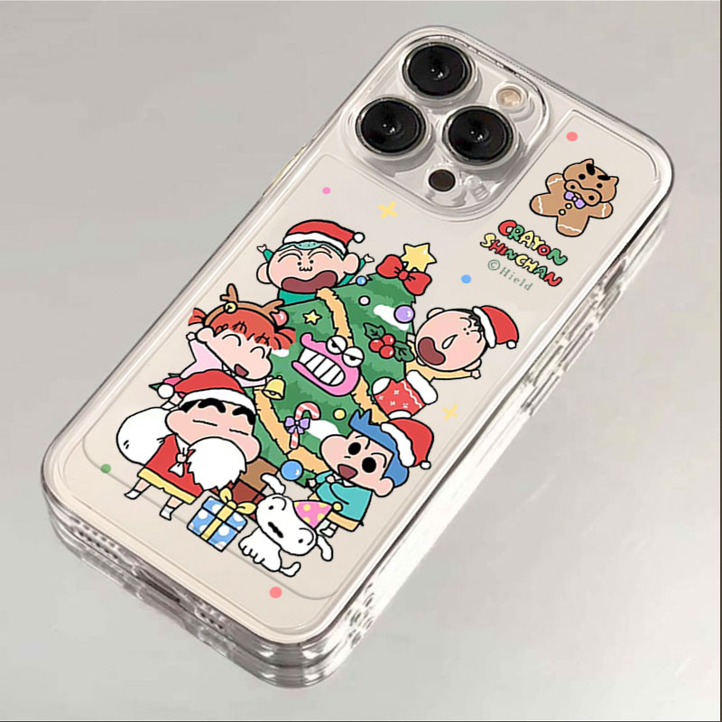小新圣诞树iphone15苹果手机壳14promax硅胶13pro透明12高级11ins