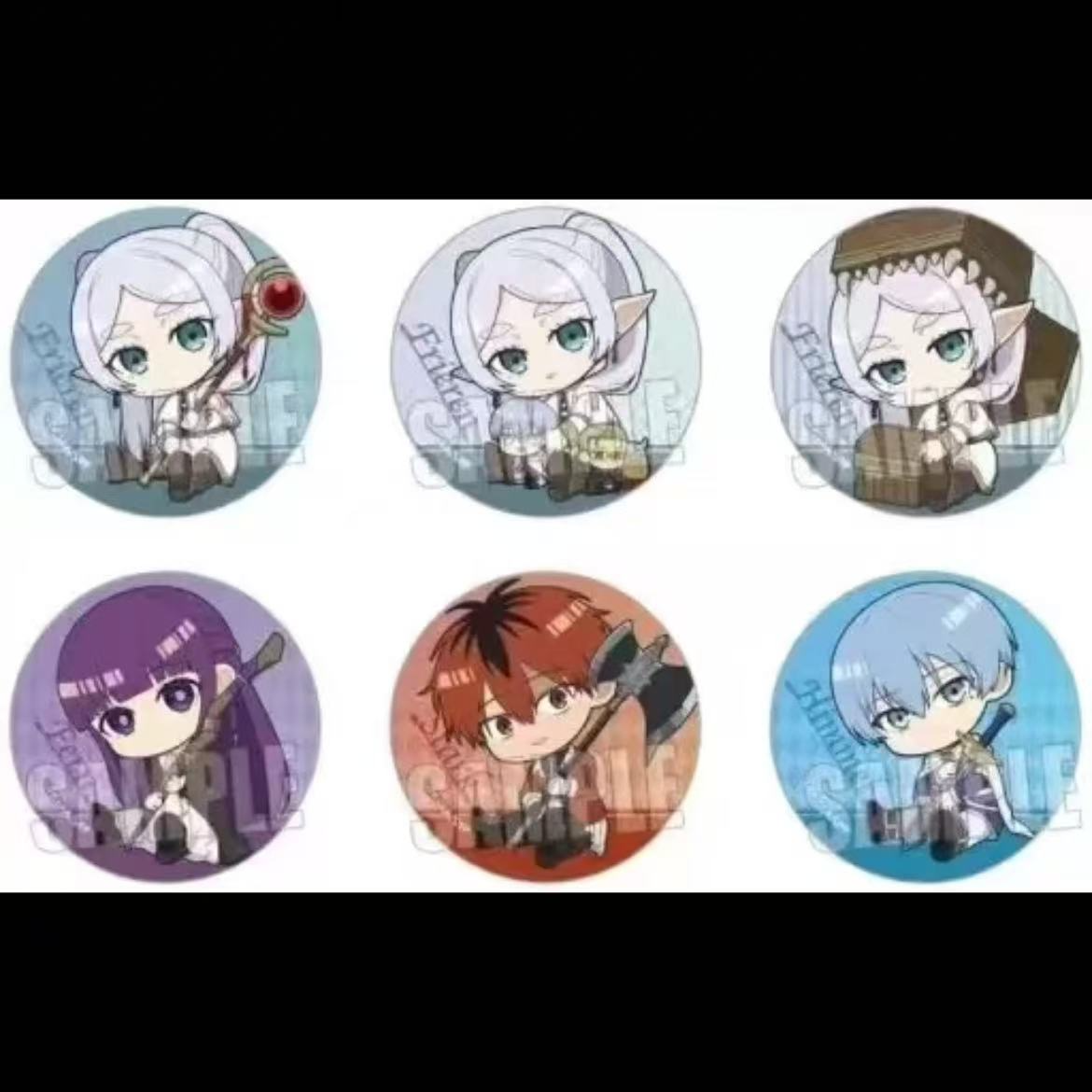 【葬送的芙莉莲】Q版抱紧吧唧TV动画场景盲盒周边日番谷子