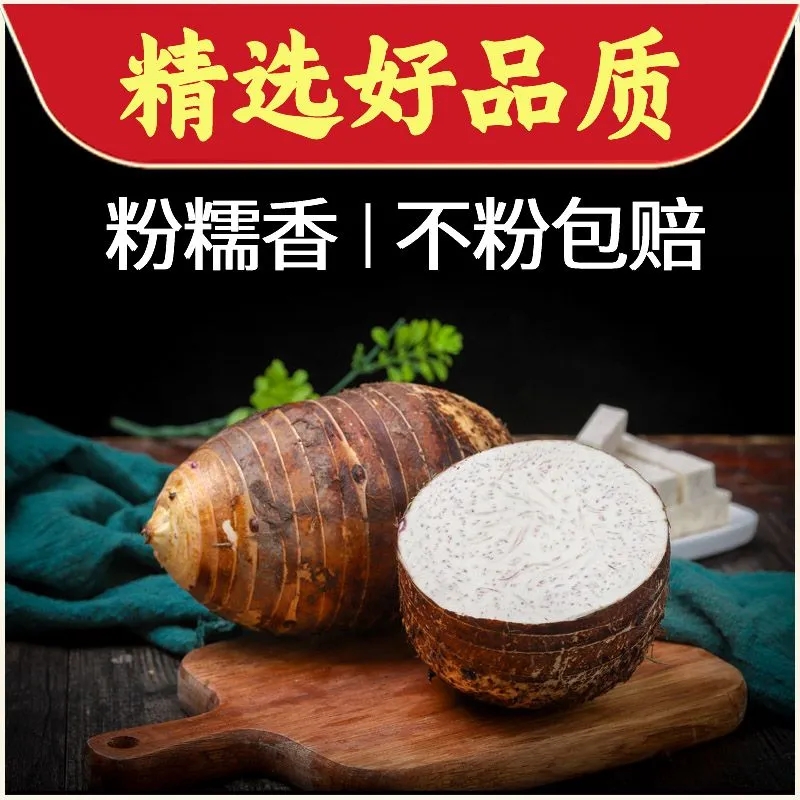正宗广西荔浦大芋头新鲜香芋软糯香糯芋头桂林特产批发产地直发