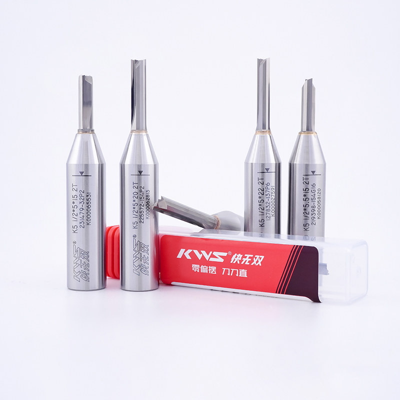 【1/2柄2-10毫米快无双直刀】板材开料机大锣机两刃全合金直刀开槽