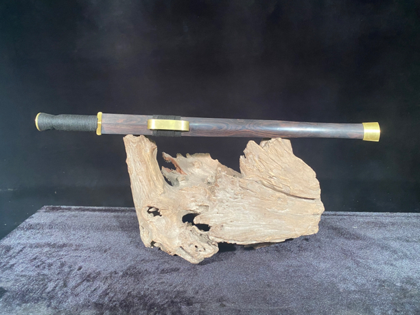 十山刀剑 黄铜素装八面汉剑未开刃