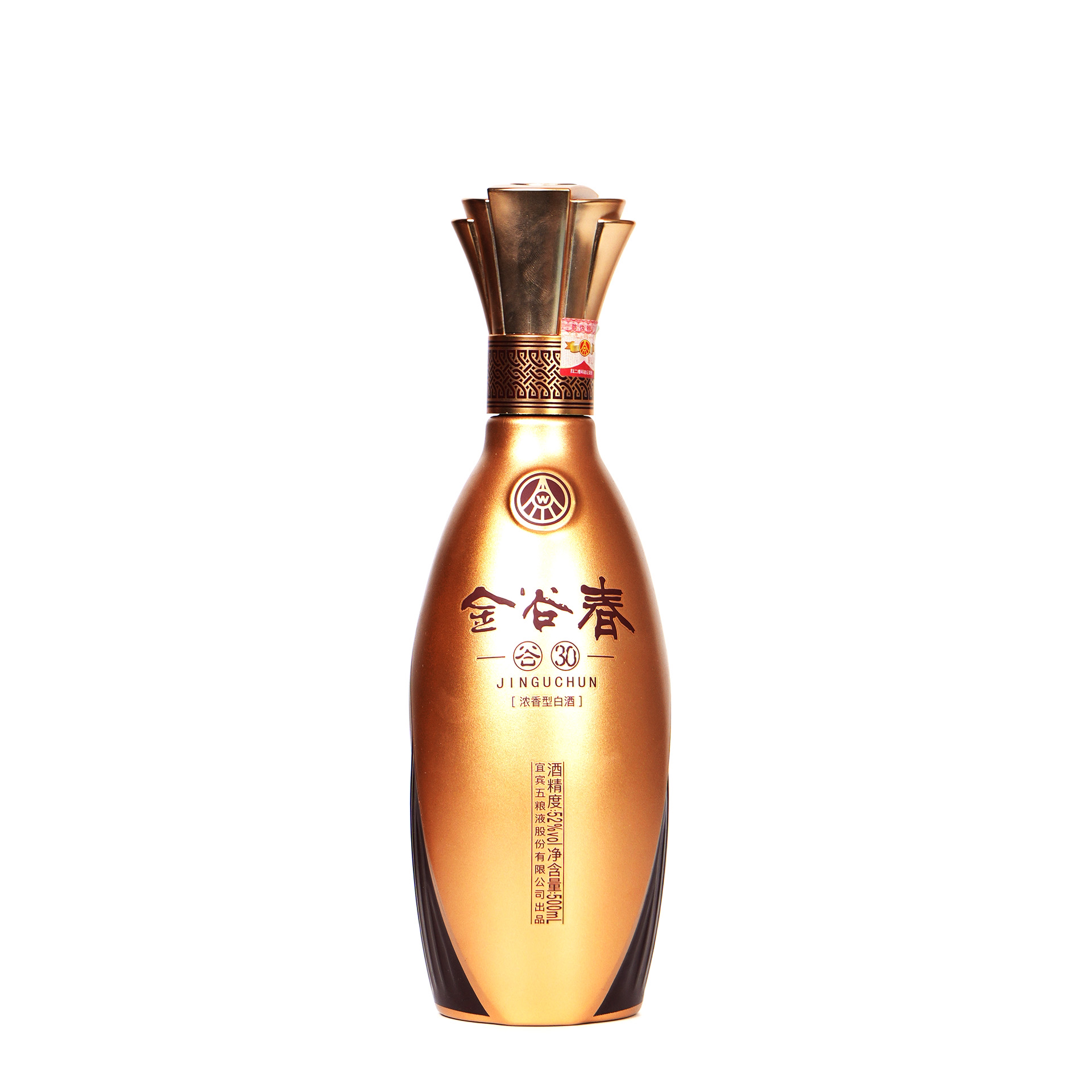 金谷春谷30纯粮酿造固态法白酒高端送礼浓香型白酒52度500ml