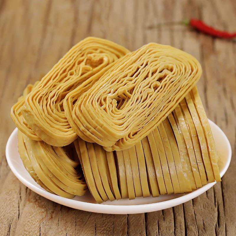 云丝豆腐丝干货凉拌菜食材云南石屏特产腐竹丝豆制品