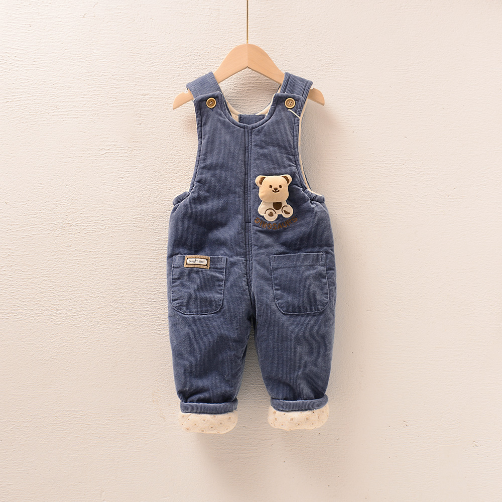 宝宝棉裤儿童冬季加厚加棉一条过冬男童女童0一3岁宝宝冬季棉裤