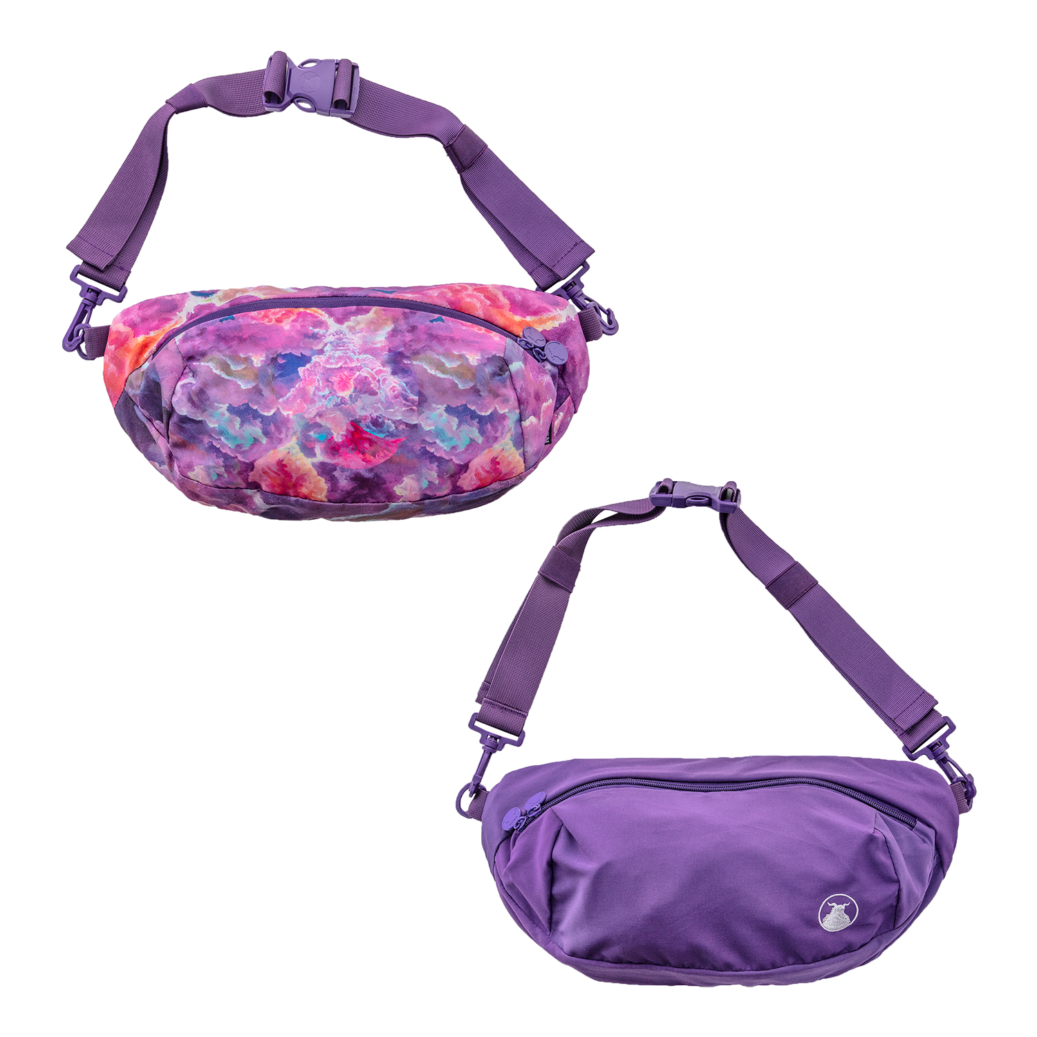 无品牌圣山服饰 原创设计次仁念扎合作款双面斜挎包中性户外休闲