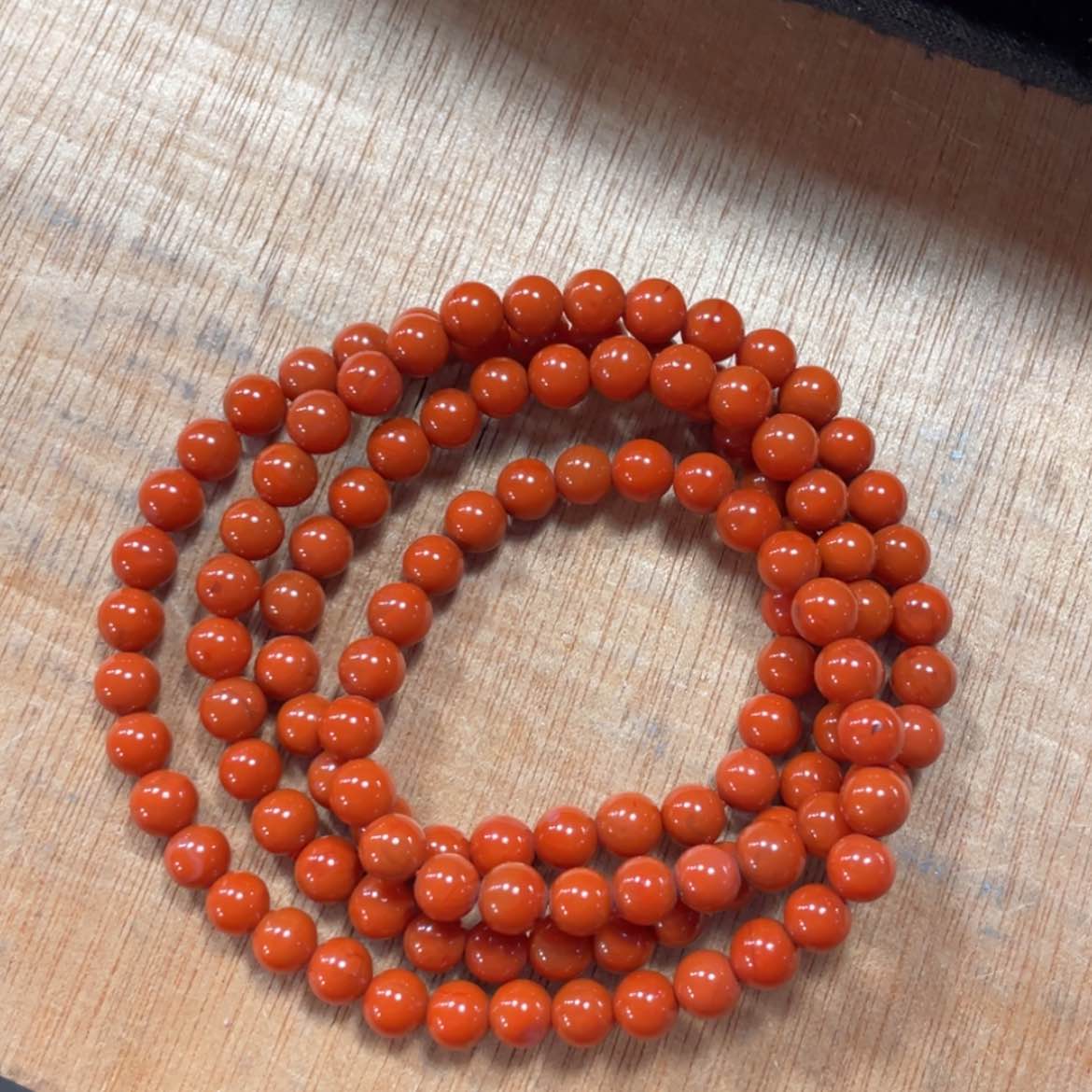 【闪购商品】定制南红玛瑙未镶嵌项链多圈