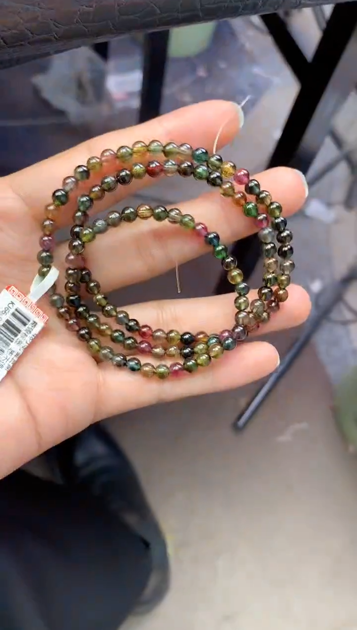 未镶嵌手串碧玺多样性发一条