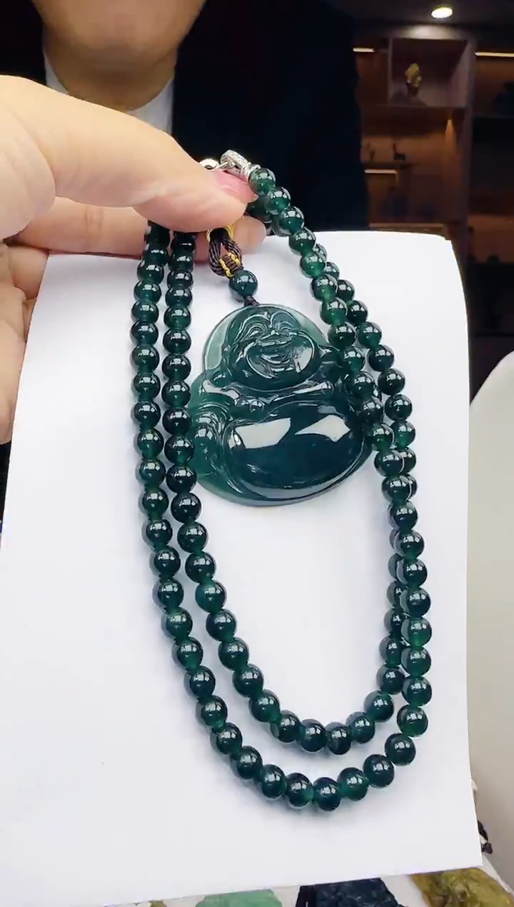 颈饰未镶嵌翡翠多样性发其一79502