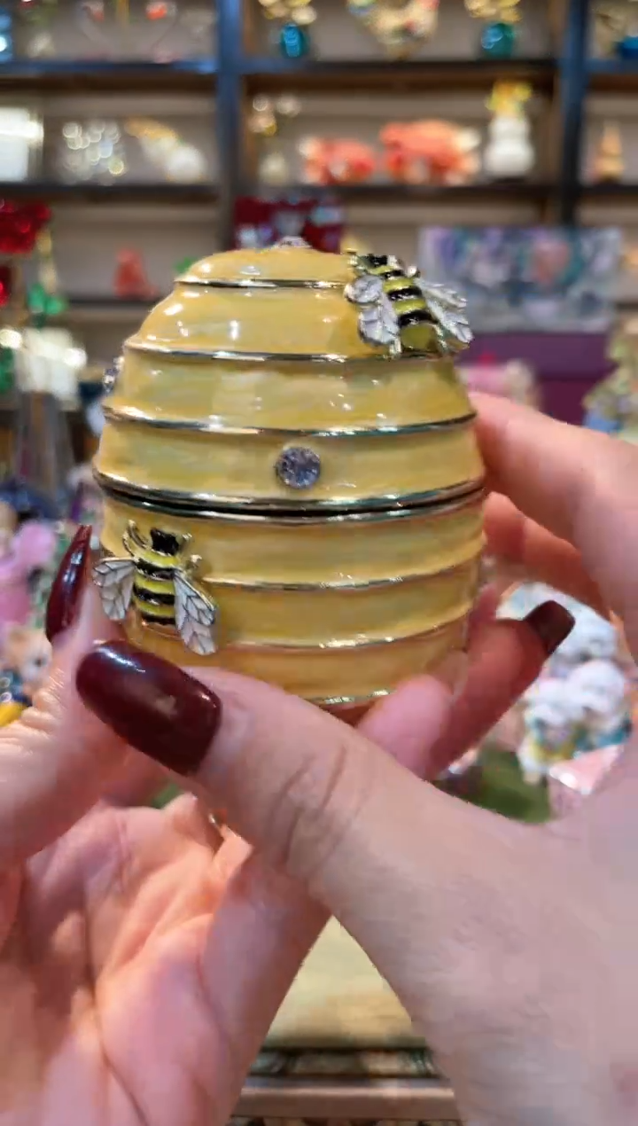 【闪购商品】珐琅彩精致首饰盒