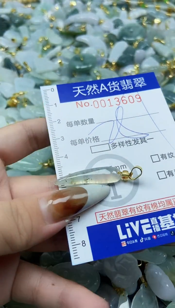 【闪购商品】翡翠颈饰未镶嵌天然A货翡翠