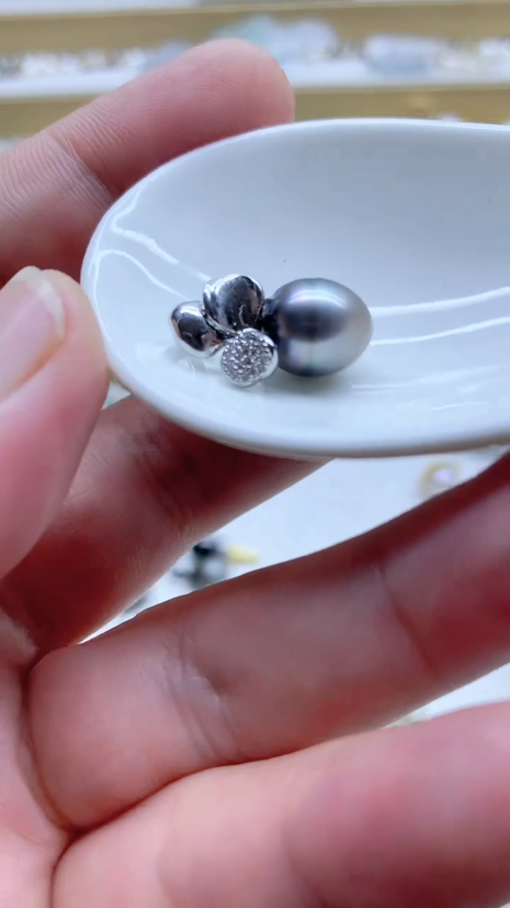 吊坠(不含链)合金海水珍珠9-10mm