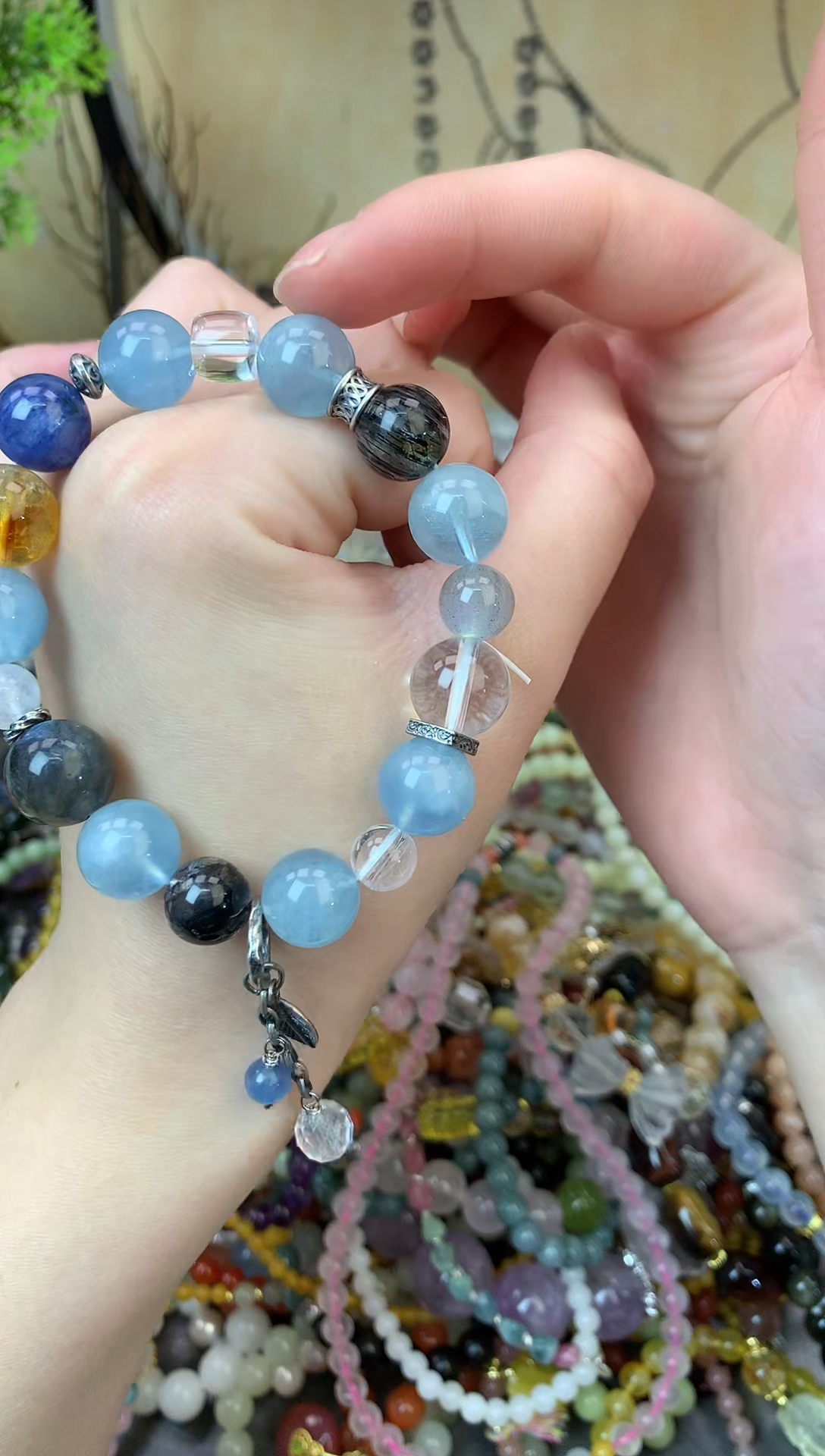 【闪购商品】海蓝宝石手链未镶嵌200