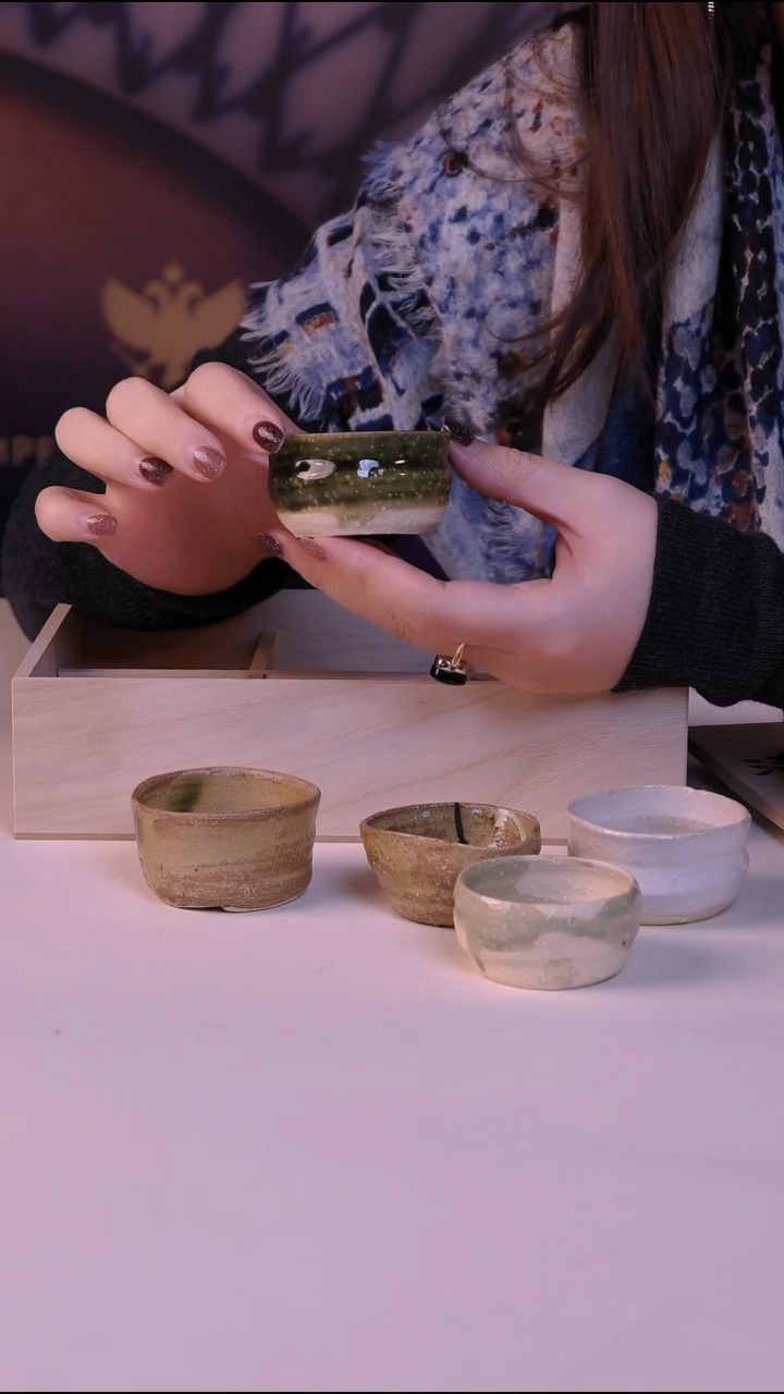 美浓烧 仁峰陶瓷茶杯