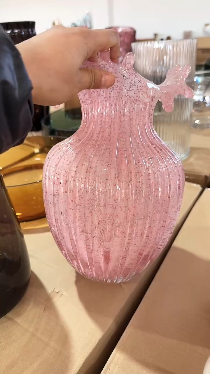 【闪购商品】玻璃粉色夜光