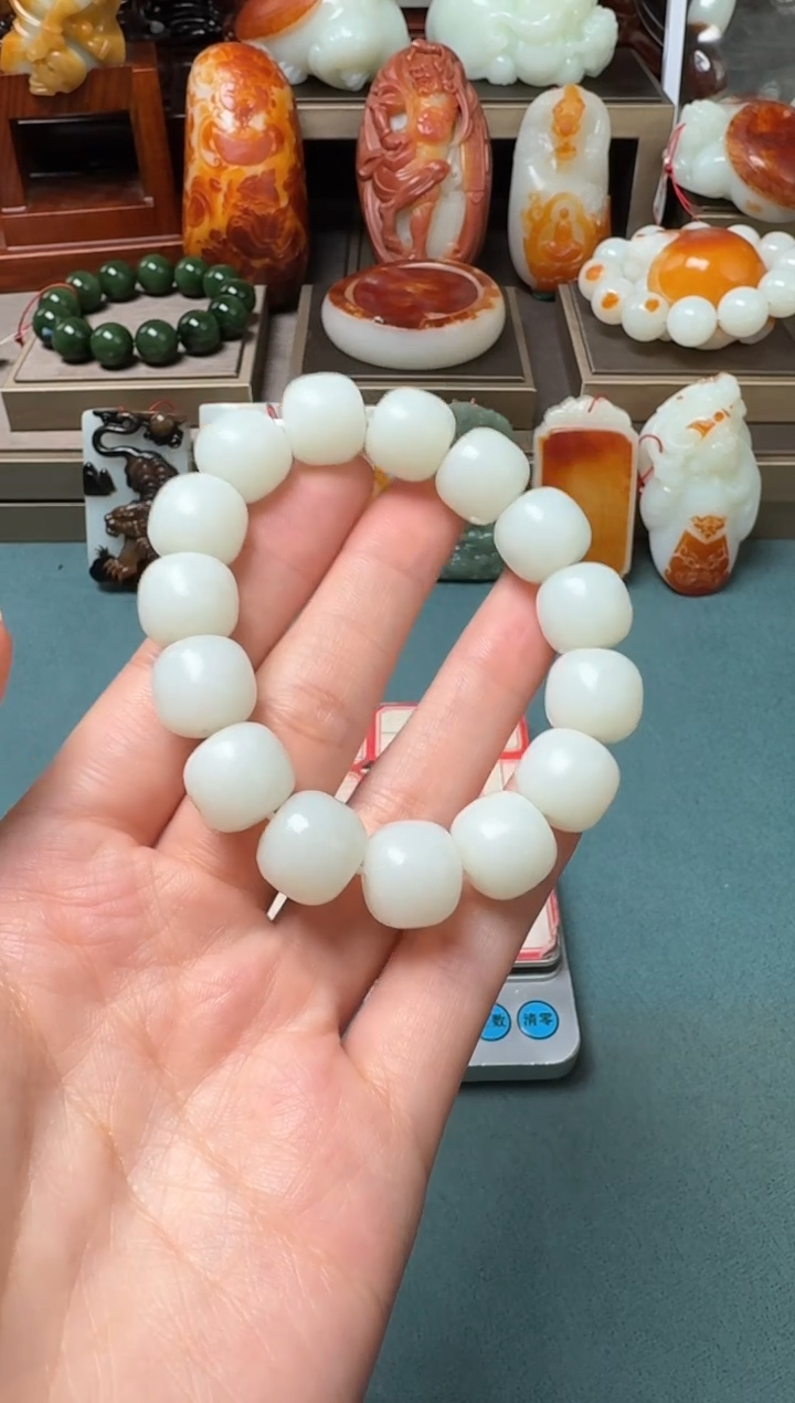 【闪购商品】和田玉手串未镶嵌111hsl