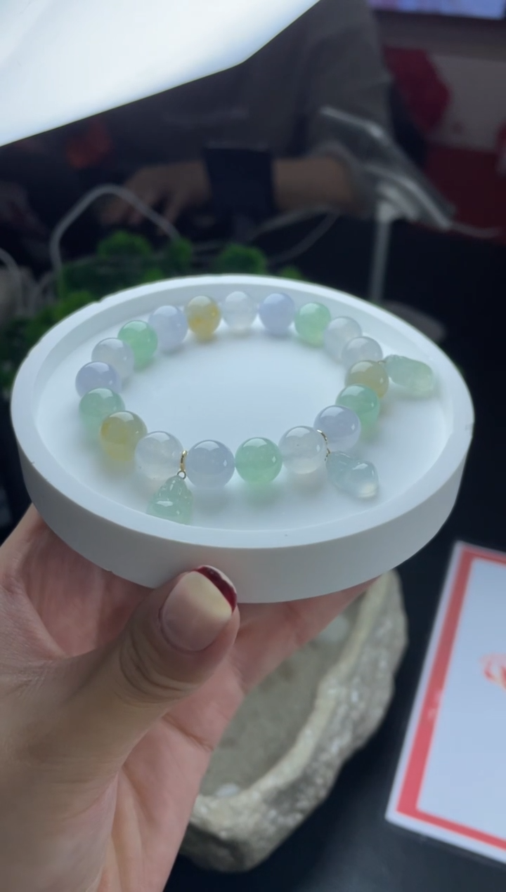 【闪购商品】翡翠挂件未镶嵌多宝手串FL16/多样性发其一ZBCP