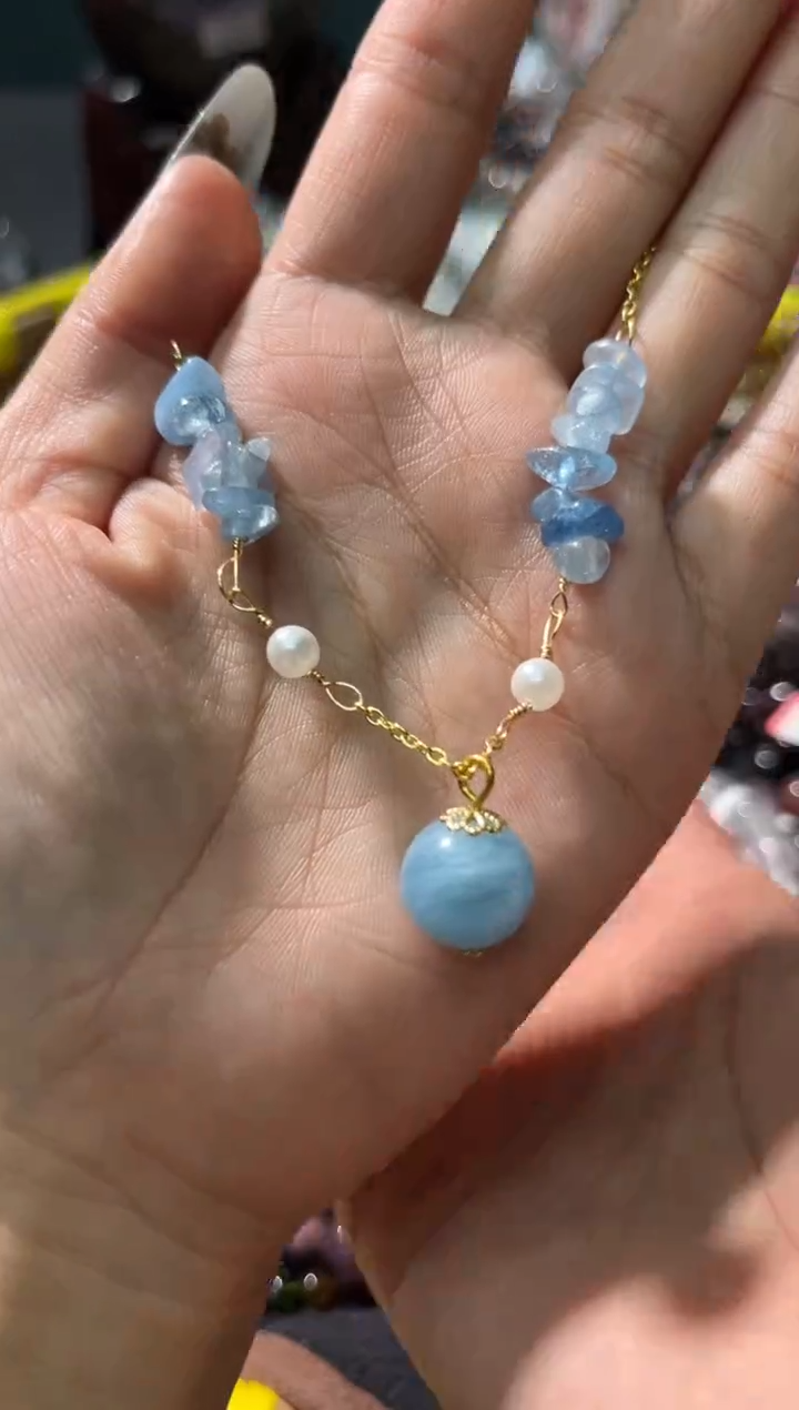 【闪购商品】海蓝宝石手链未镶嵌300多样性发其一/