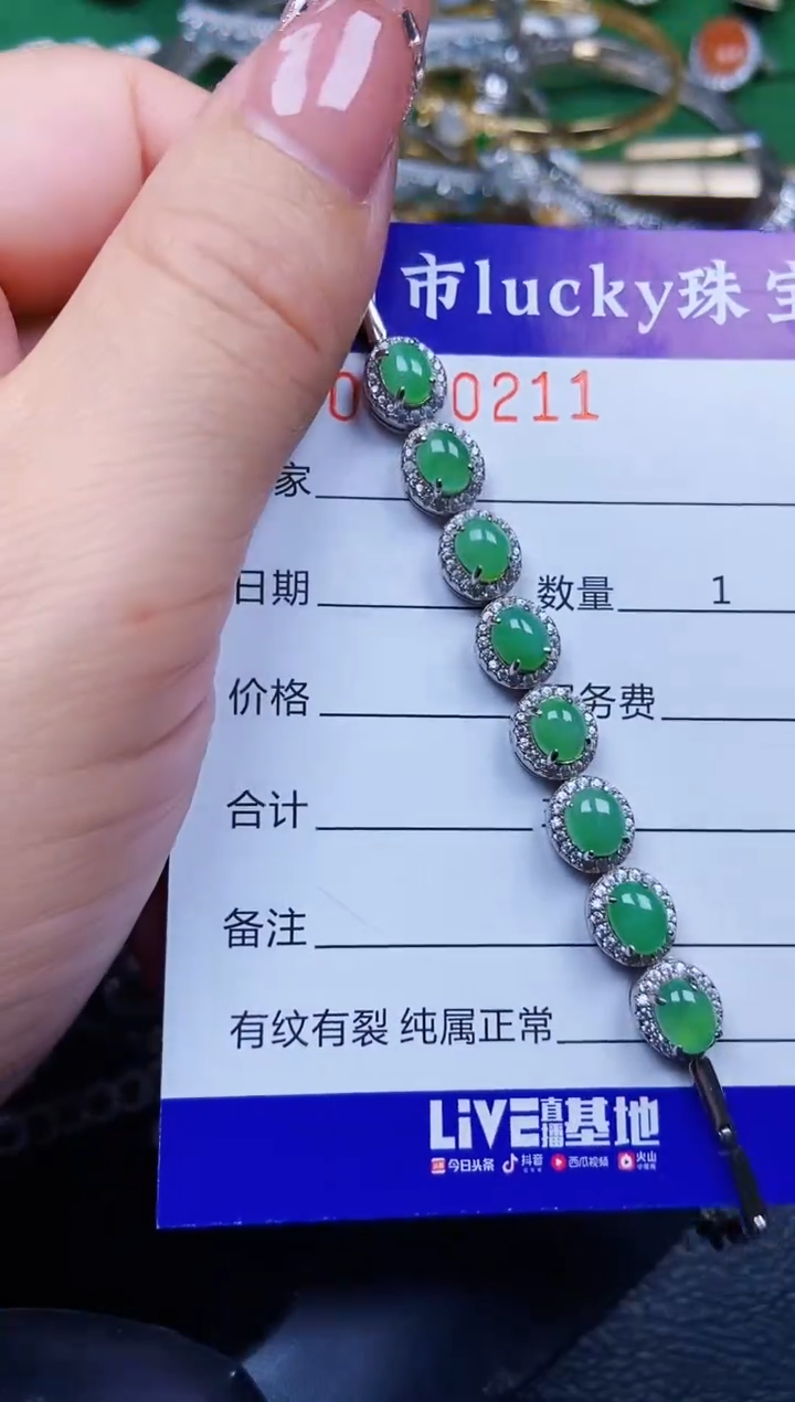 【闪购商品】翡翠颈饰银S925镶嵌0211